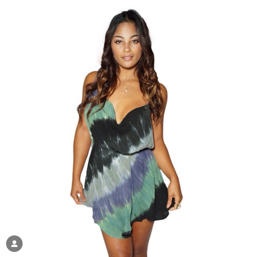 INDAH Silk Cowl Dress Tahani NWT